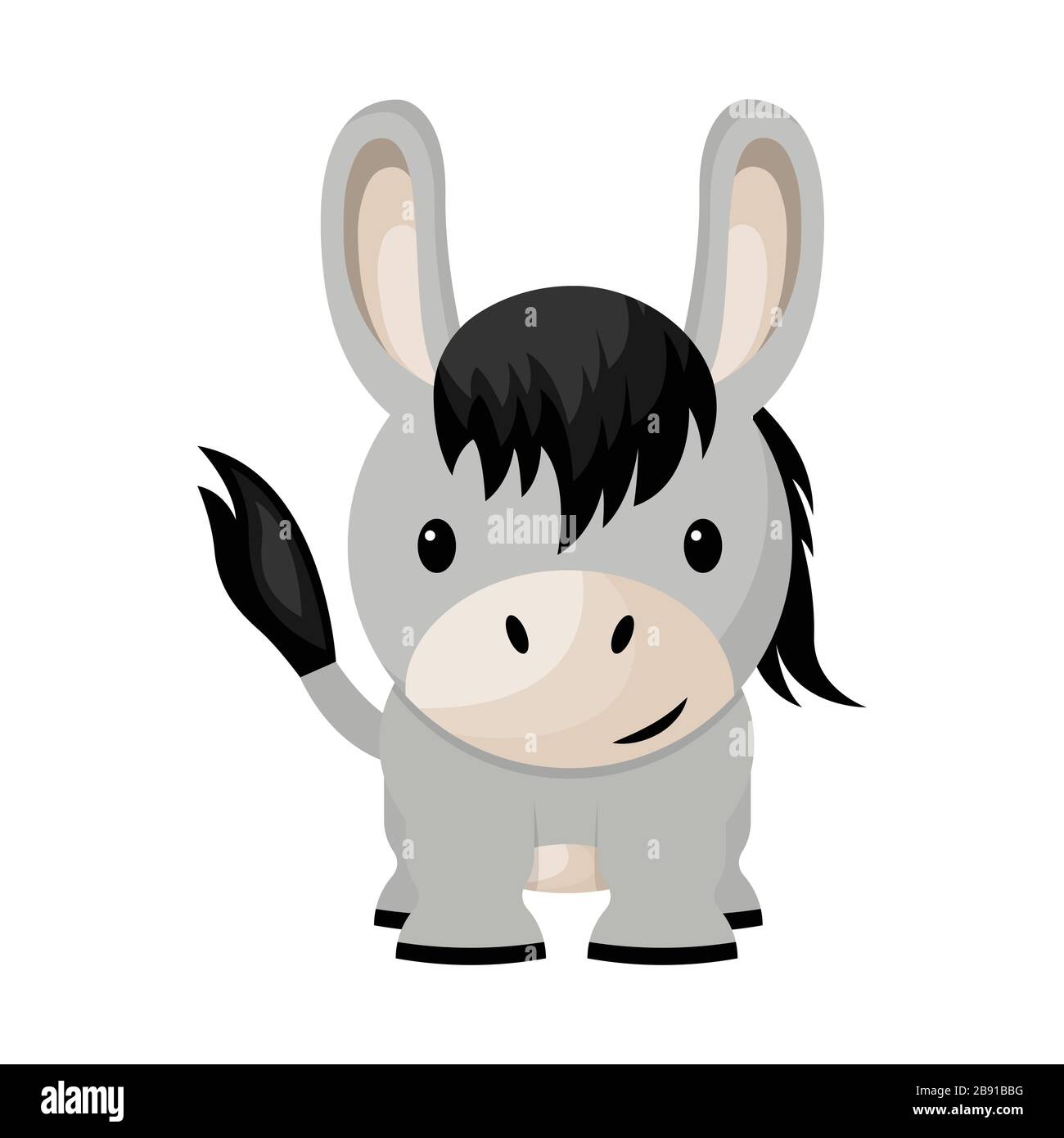 Mule mules âne âne Banque d'images vectorielles - Alamy