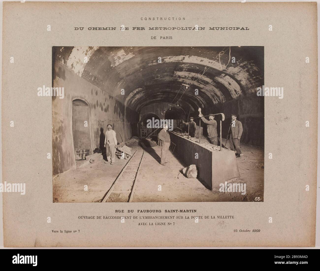 Metro porte de la villette Banque de photographies et d’images à haute résolution Alamy