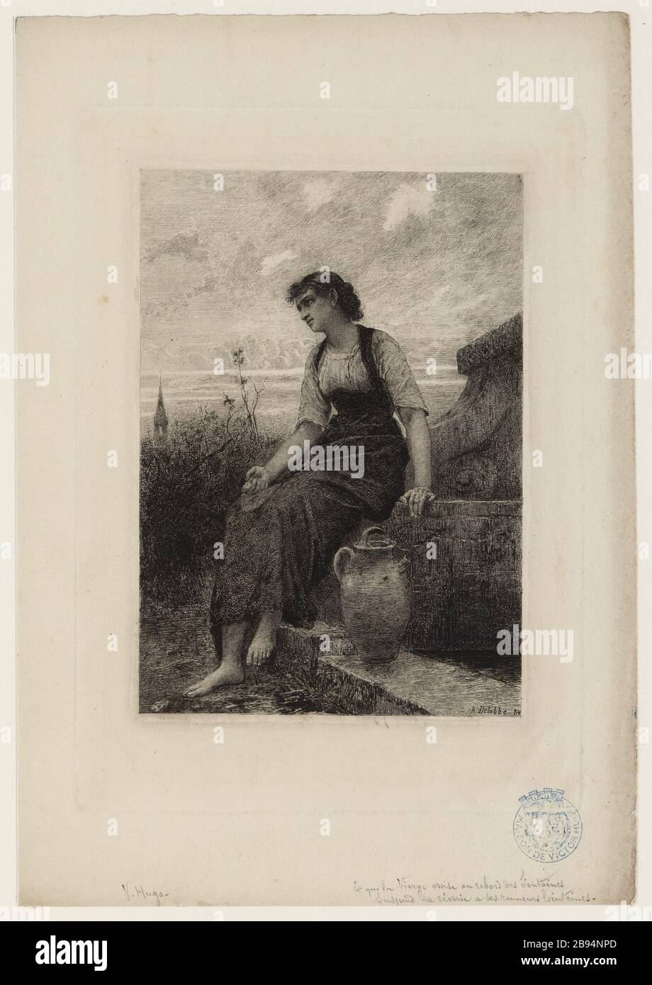 Les chansons Twilight, XXXII, IV Banque D'Images