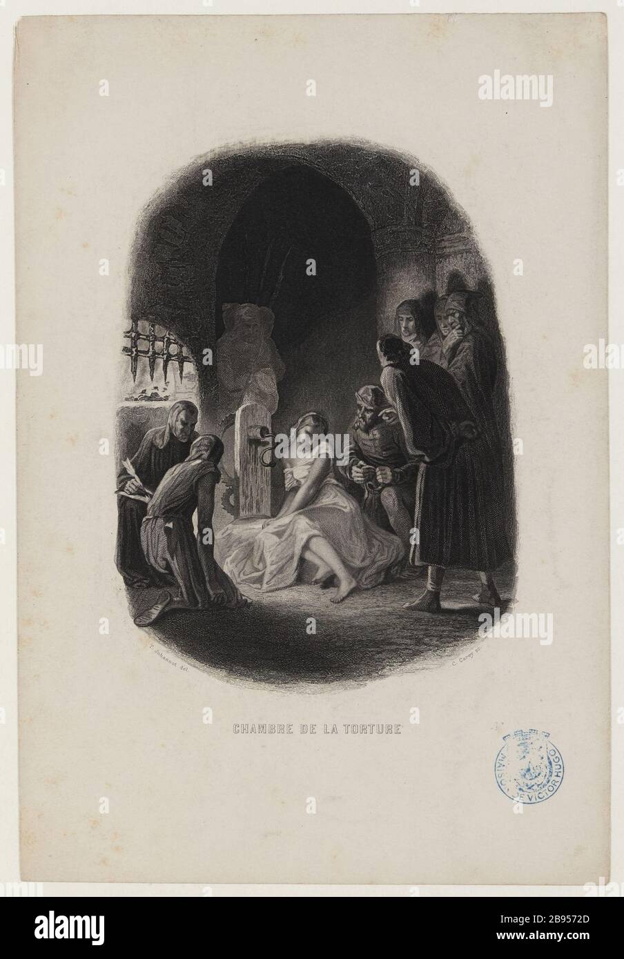 [Notre Dame de Paris] Chambre de torture Banque D'Images