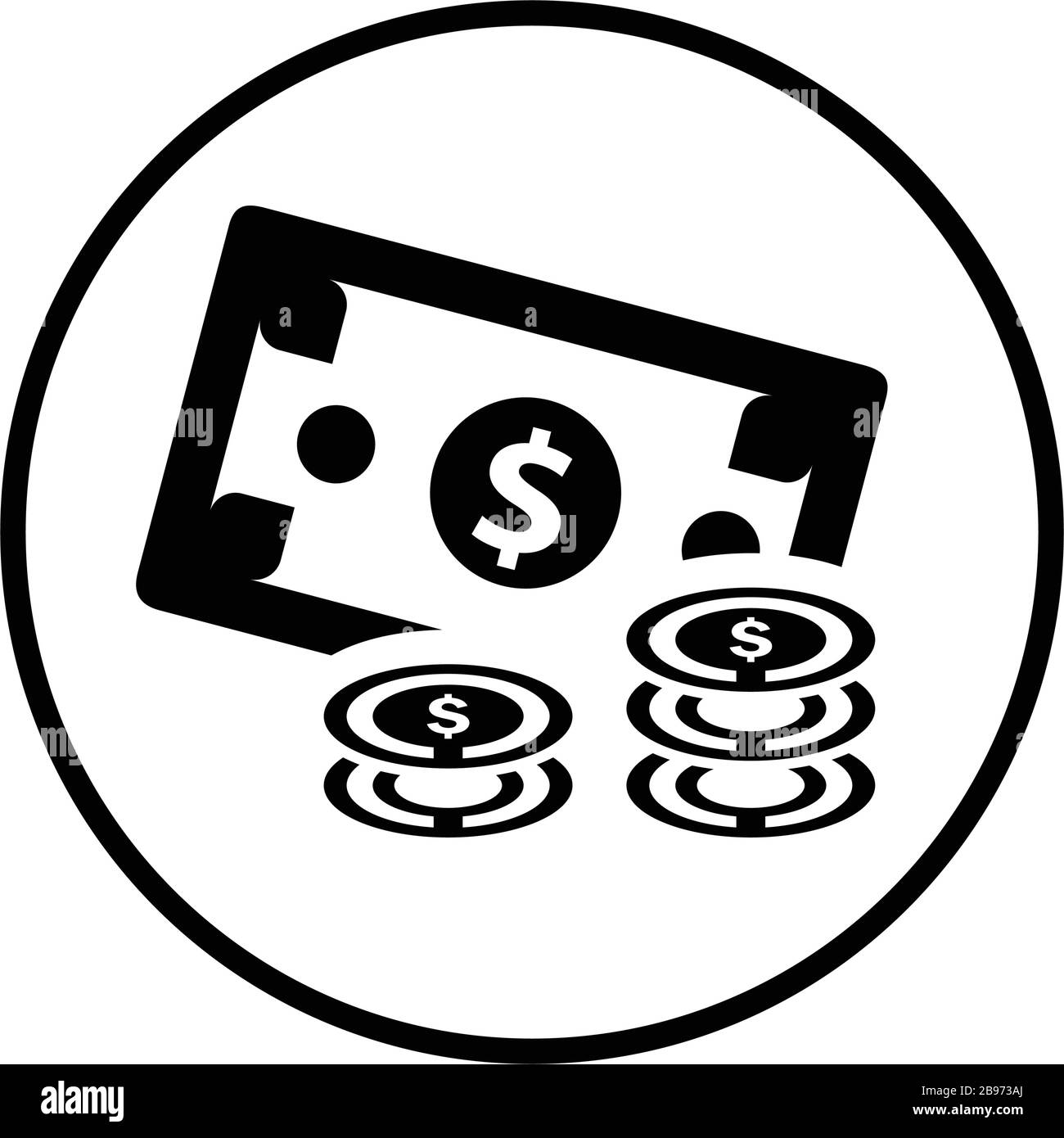 Beau design et entièrement modifiable espèces, revenu, note de banque, icône d'argent pour commercial, presse, web ou tout type de projets de conception. Illustration de Vecteur Beau design et entièrement modifiable espèces, revenu, note de banque, icône d'argent pour commercial, presse, web ou tout type de projets de conception. Illustration de Vecteur