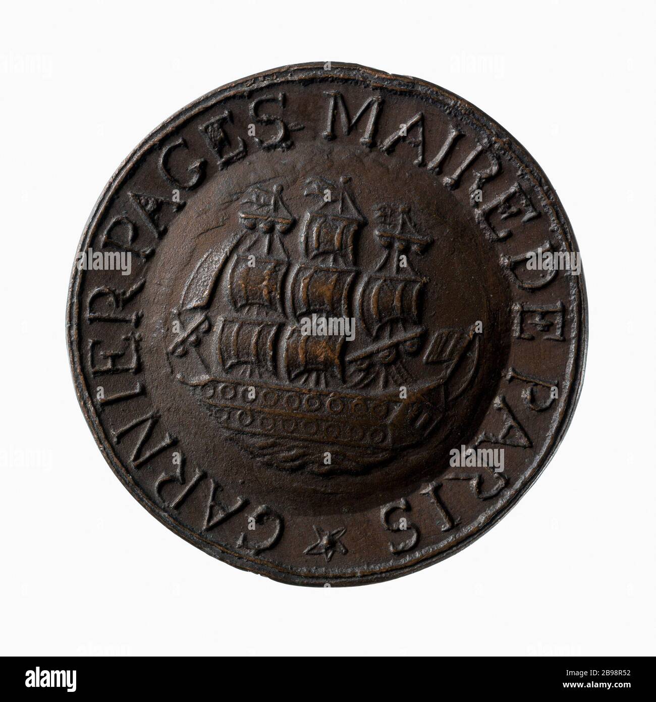 Louis-Antoine Garnier-Pagès (1803-1878), Maire de Paris, 1848 (titre factice) Louis-Antoine Garnier-Pagès (1803-1878), maire de Paris, 1848. Cuivre, 1848. Paris, musée Carnavalet. Banque D'Images