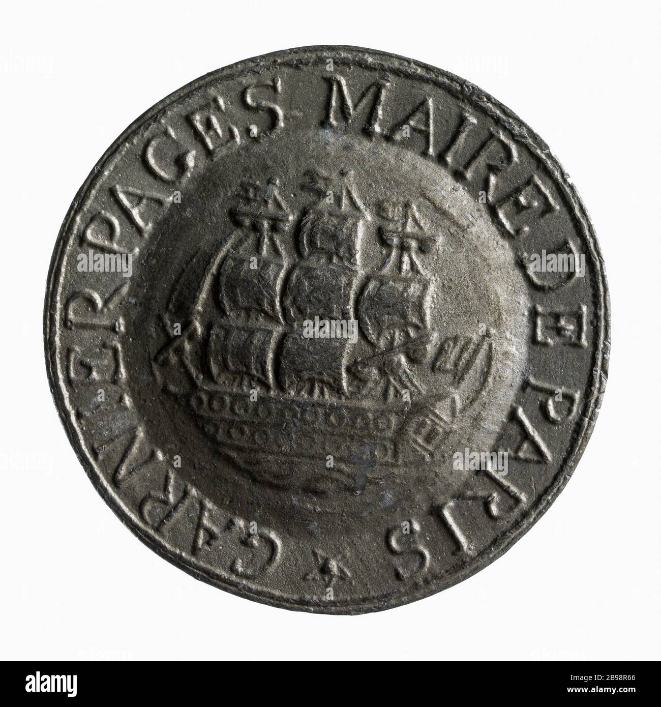 Louis-Antoine Garnier-Pagès (1803-1878), Maire de Paris, 1848 (titre factice) Louis-Antoine Garnier-Pagès (1803-1878), maire de Paris. Cuivre blanc, 1848. Paris, musée Carnavalet. Banque D'Images