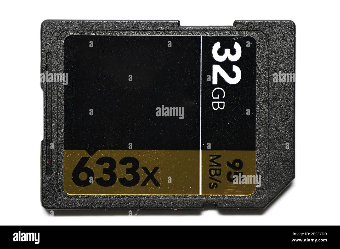 Carte SD à l'avant Banque D'Images