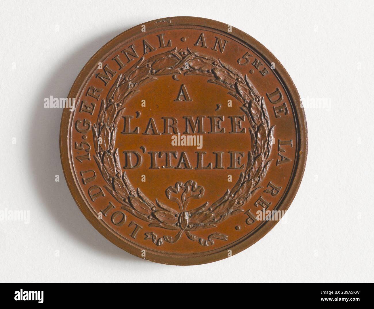 PASSAGE TAGLIAMENTO, DÉCISION TRIESTE, 16 ET 23 mars 1797 Carlo Lavy (1765-1813). 'Passage du Tagliamento, levier de Trieste, 16 et 23 mars 1797'. Bronze, 1797. Paris, musée Carnavalet. Banque D'Images PASSAGE TAGLIAMENTO, DÉCISION TRIESTE, 16 ET 23 mars 1797 Carlo Lavy (1765-1813). 'Passage du Tagliamento, levier de Trieste, 16 et 23 mars 1797'. Bronze, 1797. Paris, musée Carnavalet. Banque D'Images