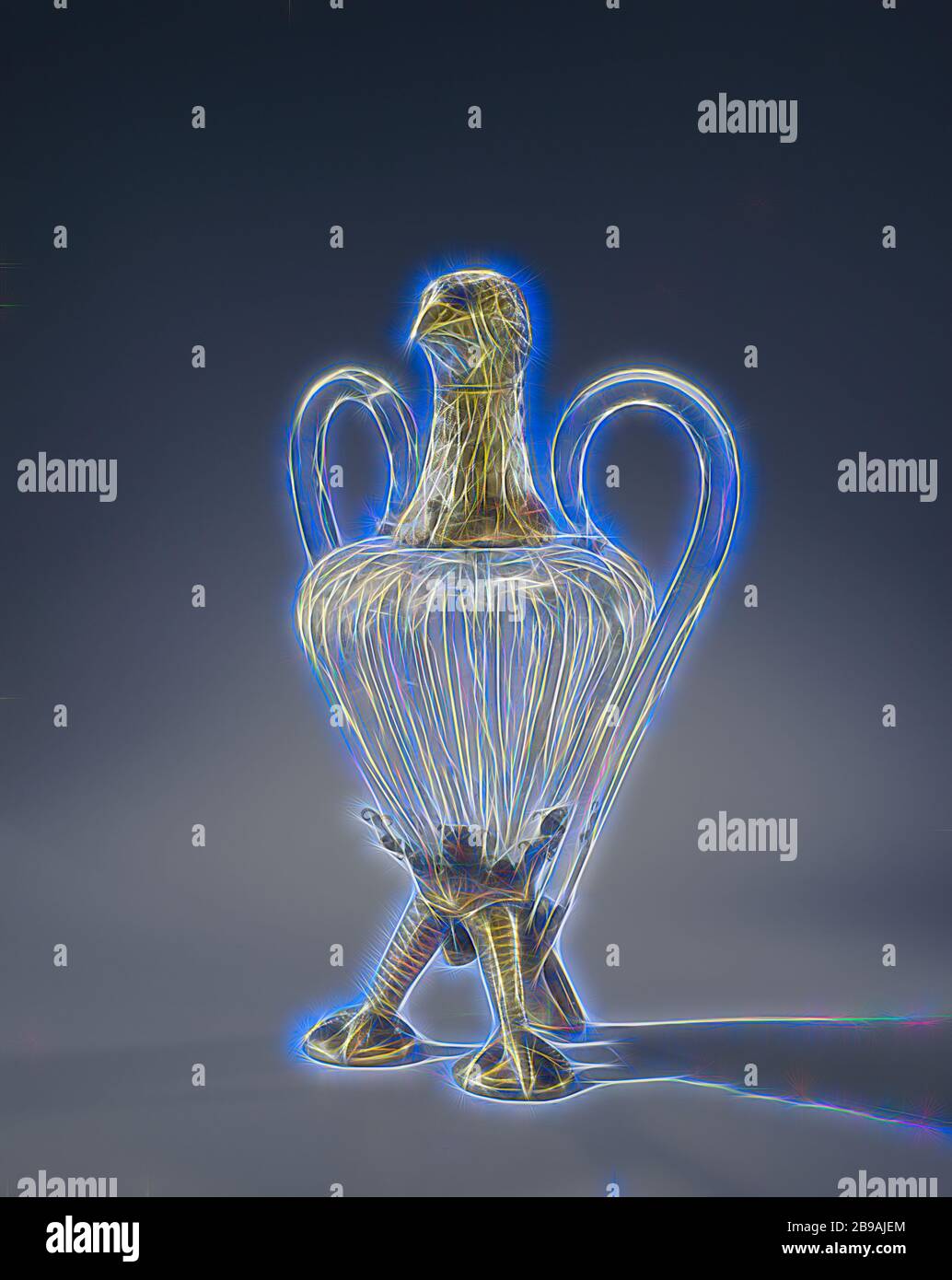 Carafe à Whisky En Verre Motif Aigle Chauve - Décoration Intérieure Et Service élégant - Hauteur 13 Cm - 4