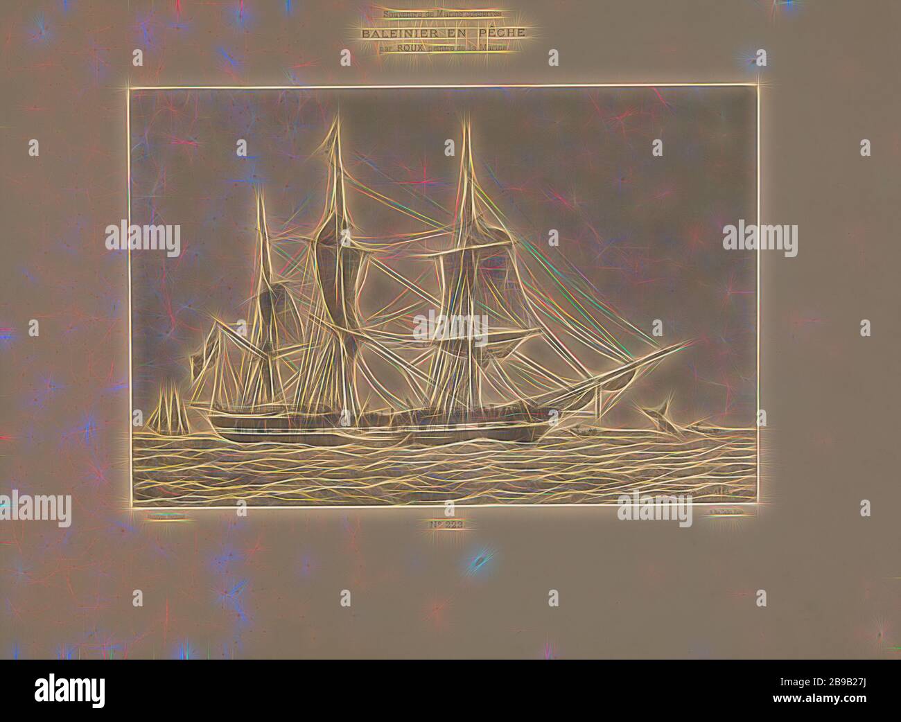 Baleinier en peche Banque de photographies et d’images à haute