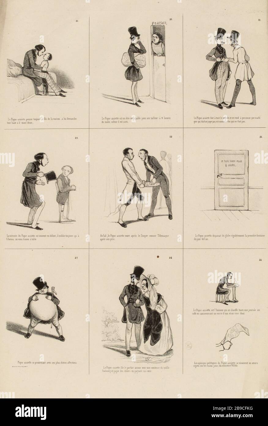 Le Picnic assiète doit pour tout le monde et ne fait pas [...] / 19 () | le Picnic assiète (IFF 185) (titre du total) Banque D'Images