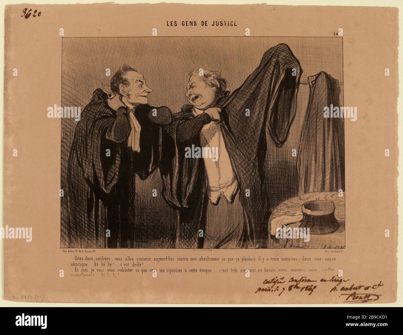 Dites, frère [...] / No 14 (titre enregistré) | les gens de justice (sous tout) Banque D'Images