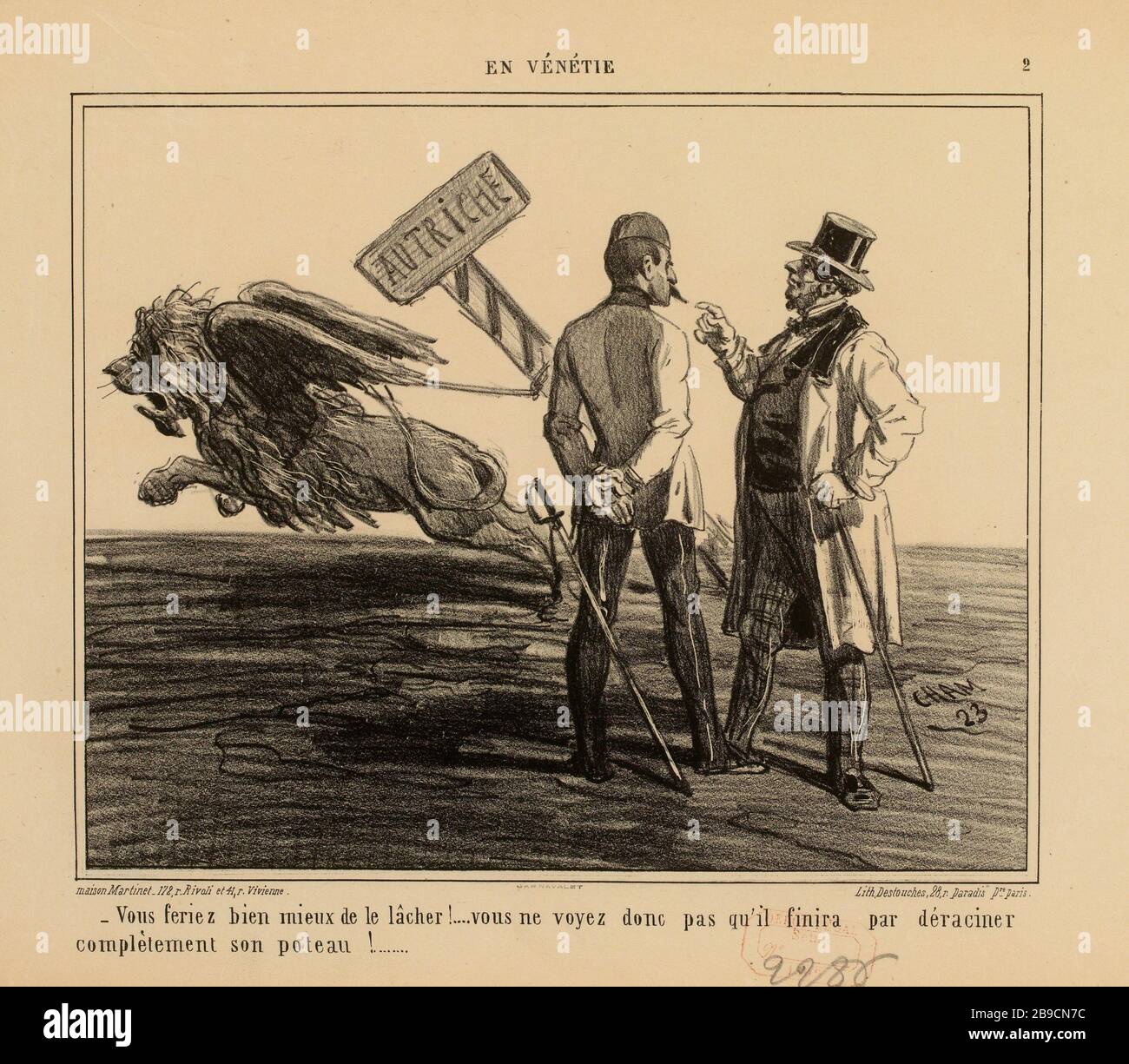 - vous feriez mieux de laisser aller! [...]. / 2 (titre enregistré) | en Vénétie (dans son ensemble) Banque D'Images