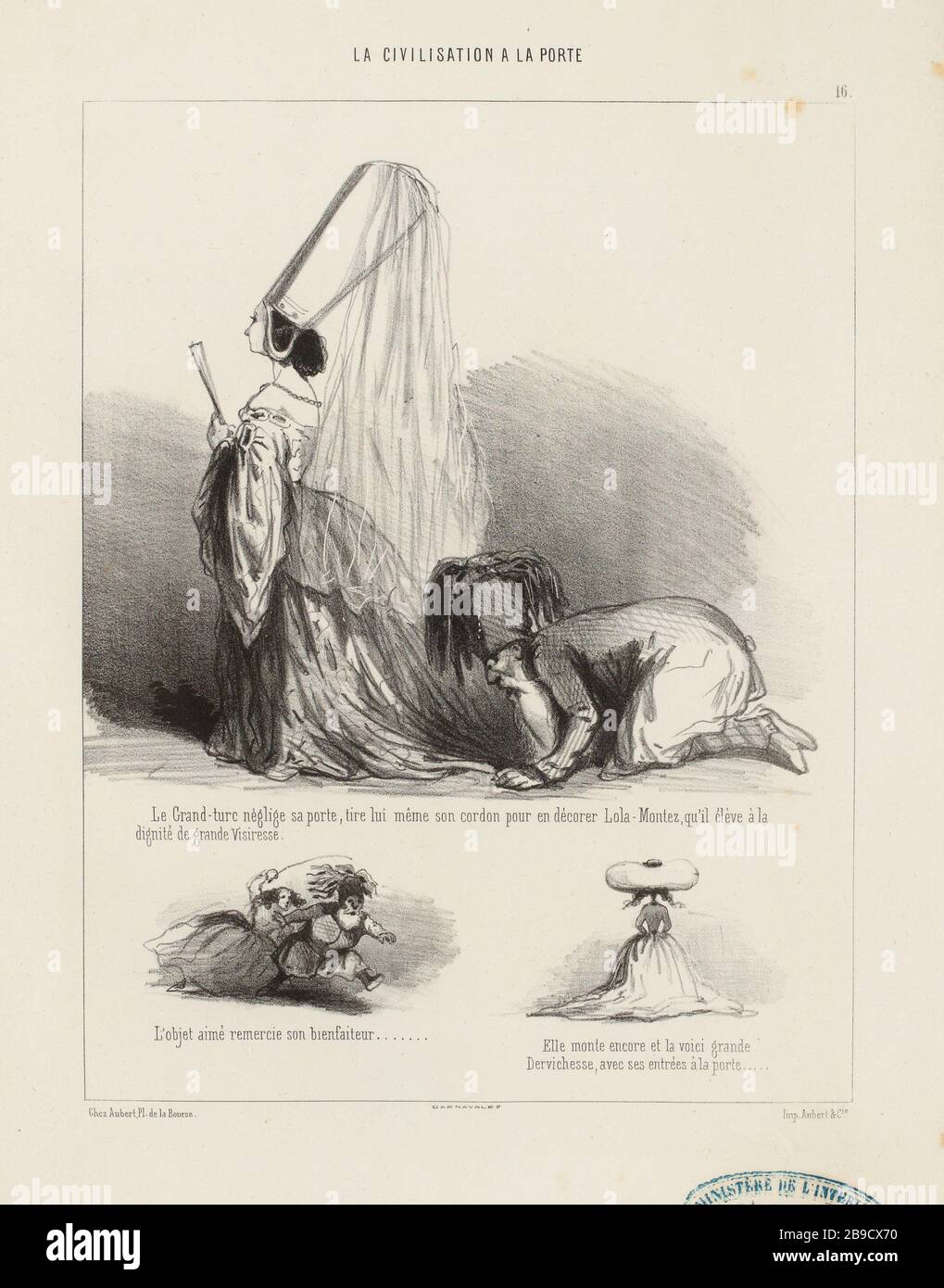 Civilisation dans le Grand porte turc./16./le néglige sa porte [...] (Comme indiqué) | civilisation à la porte Banque D'Images