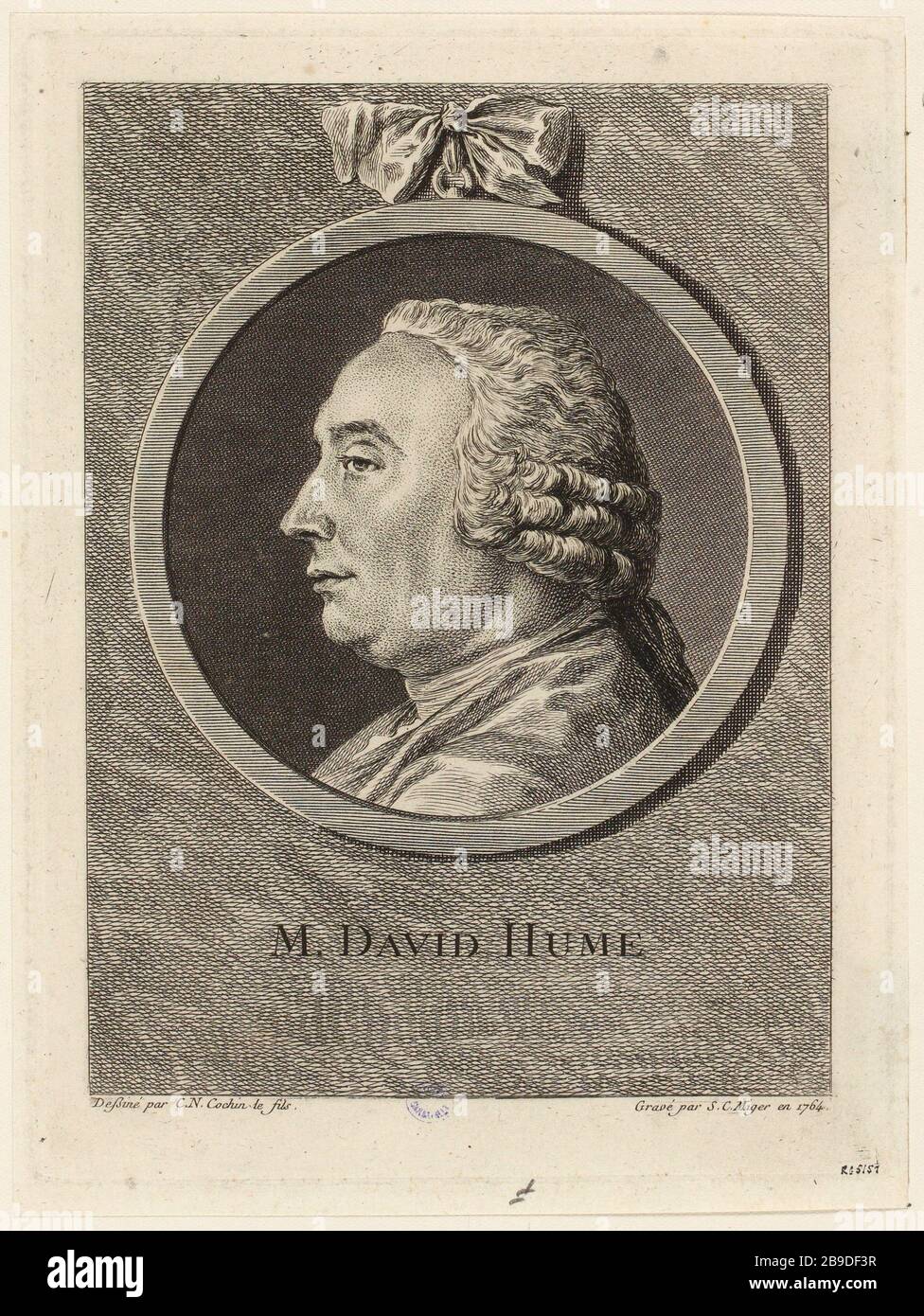 David Hume. (Comme indiqué) Banque D'Images
