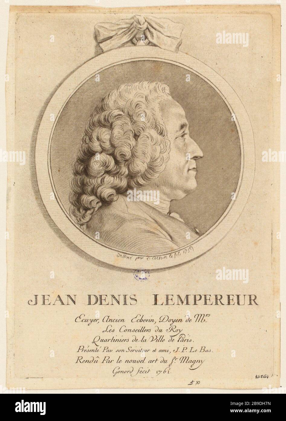 Jean Denis Lempereur [...]. (Comme indiqué) Banque D'Images