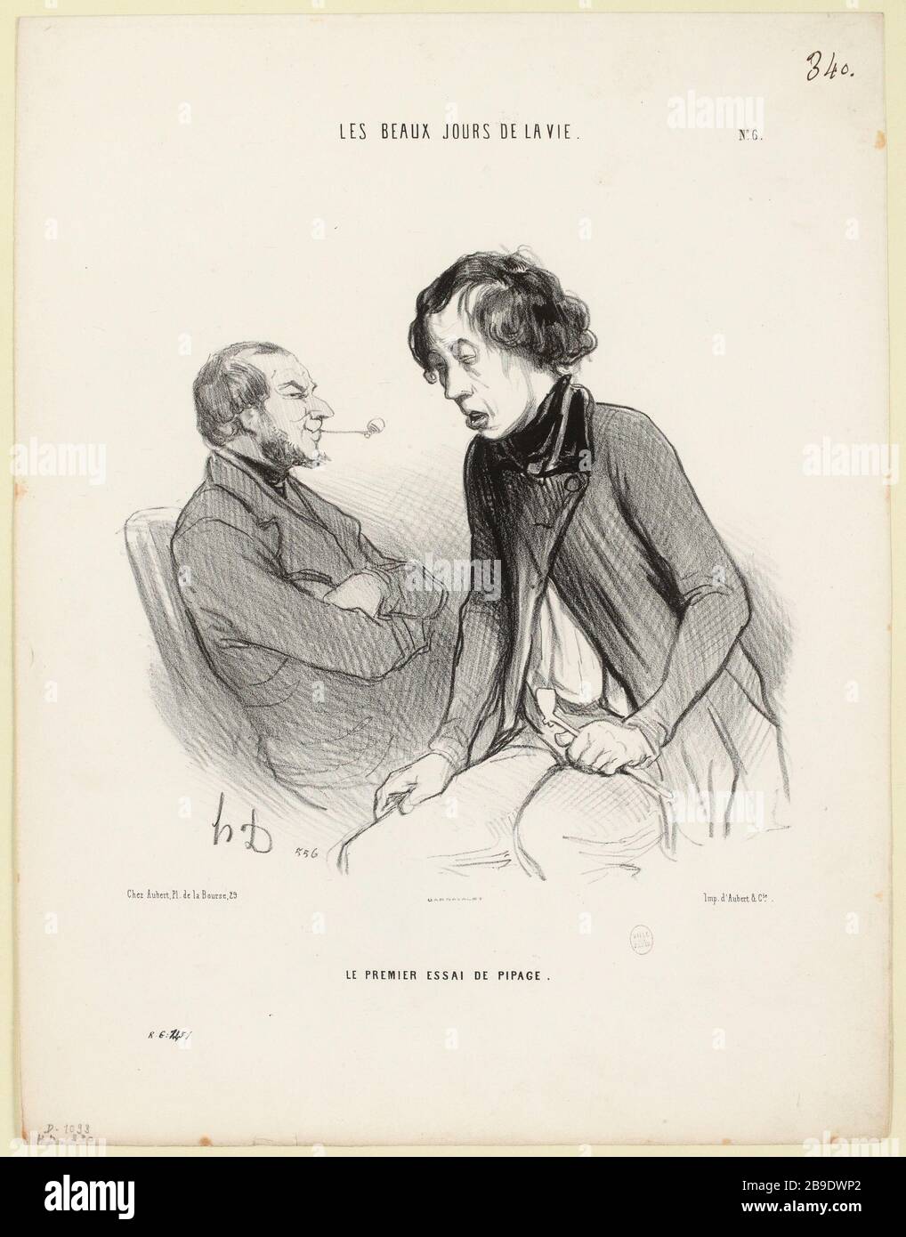 Le premier test de la pipette. / No 6 () |. Les meilleurs jours de la vie. Banque D'Images