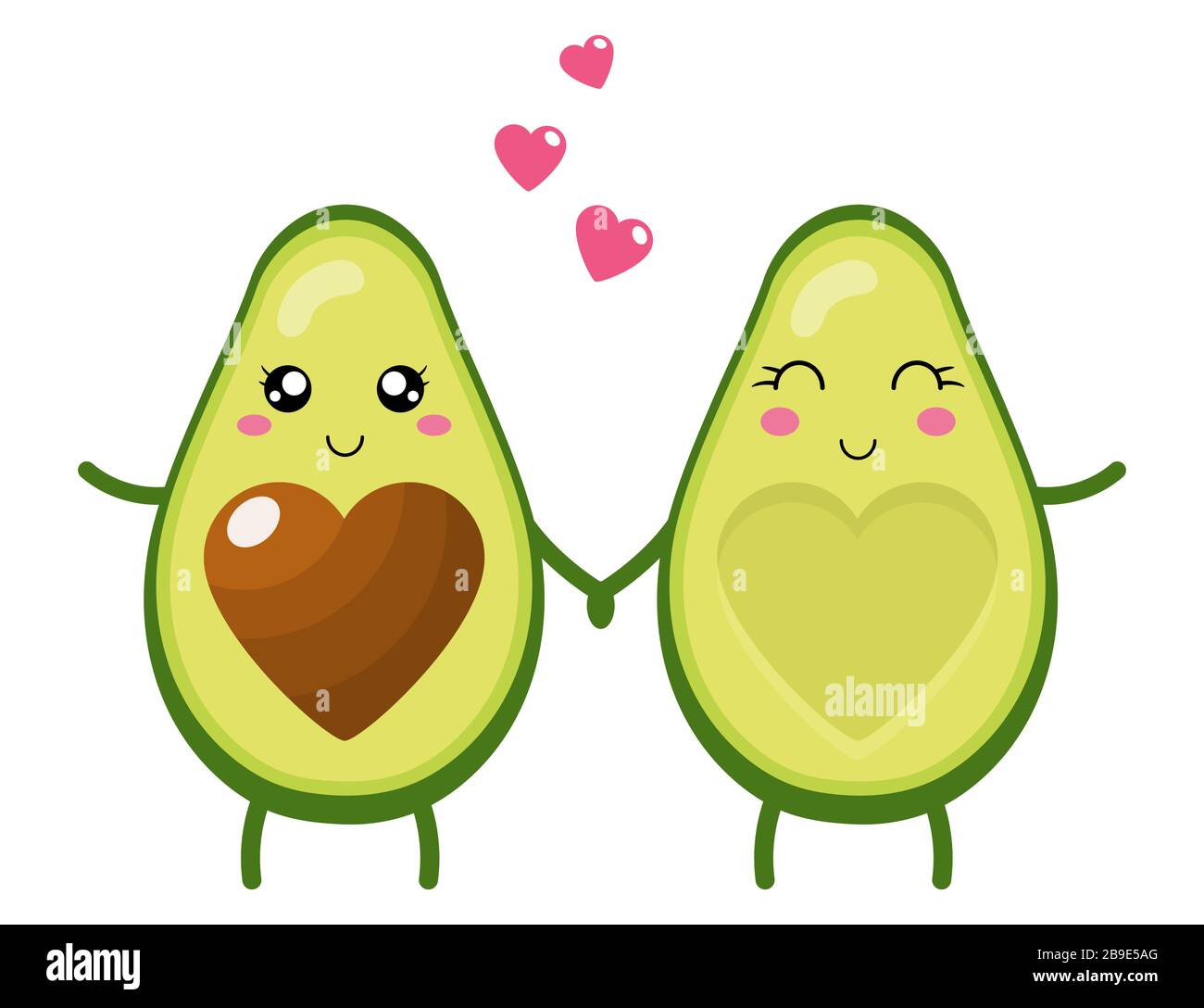 Drole Heureux Mignon Heureux Souriant Couple D Avocat Dans L Amour Joli Couple D Avocats De Dessin Anime Tenant Les Mains Carte De Vœux Saint Valentin Illustratio Vectoriel Image Vectorielle Stock Alamy
