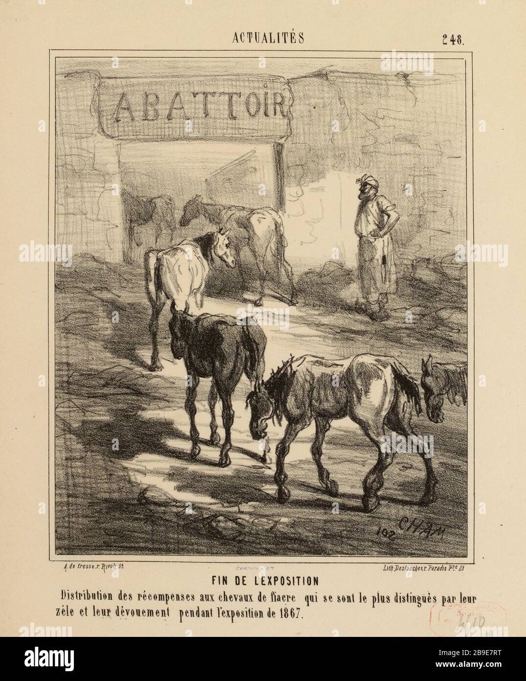 Fin de l'exposition (comme indiqué) |. Nouvelles (sous tout) Banque D'Images