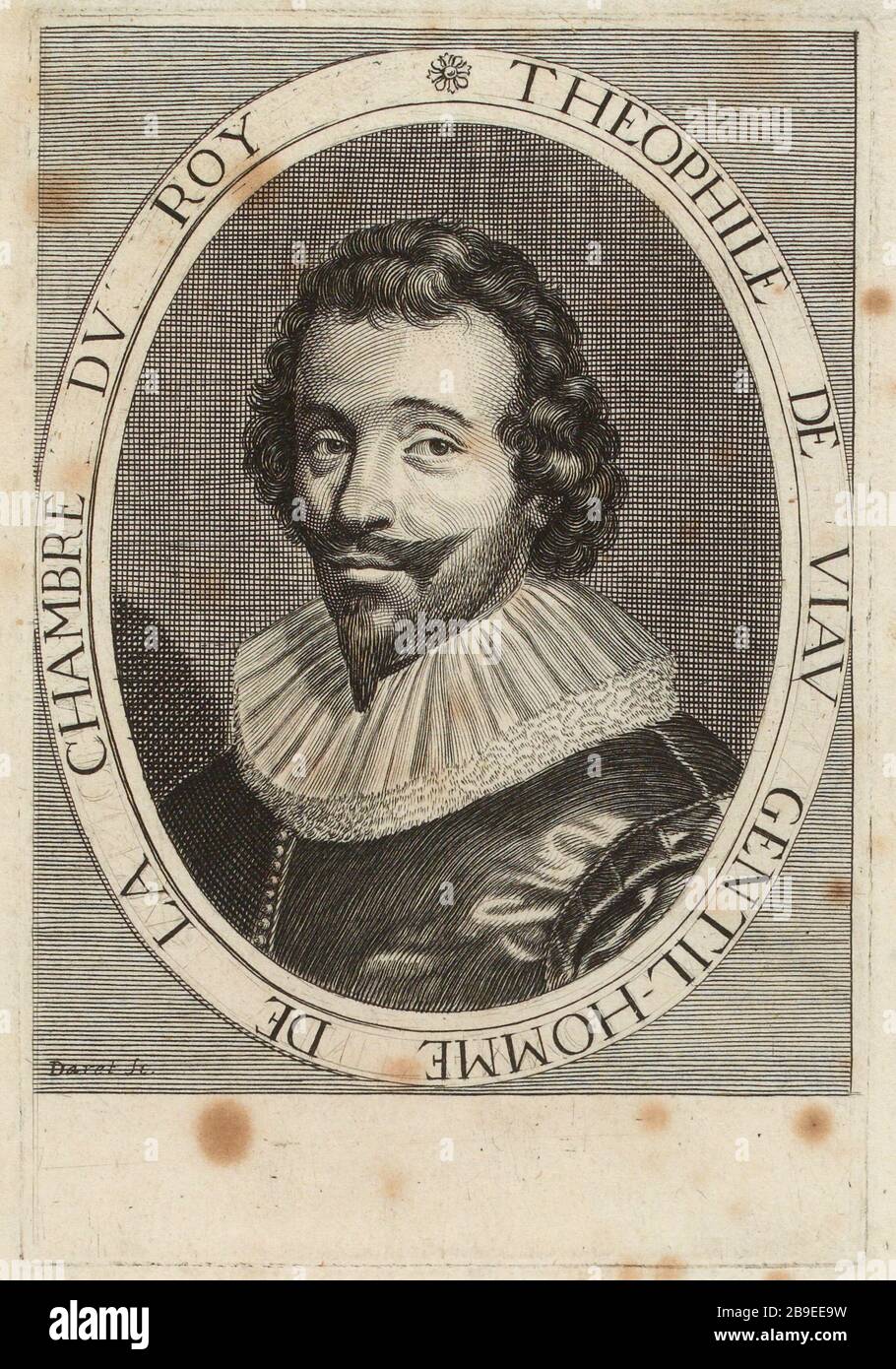 Théophile de Viau, un homme de la Maison du roi. (Comme indiqué) Banque D'Images