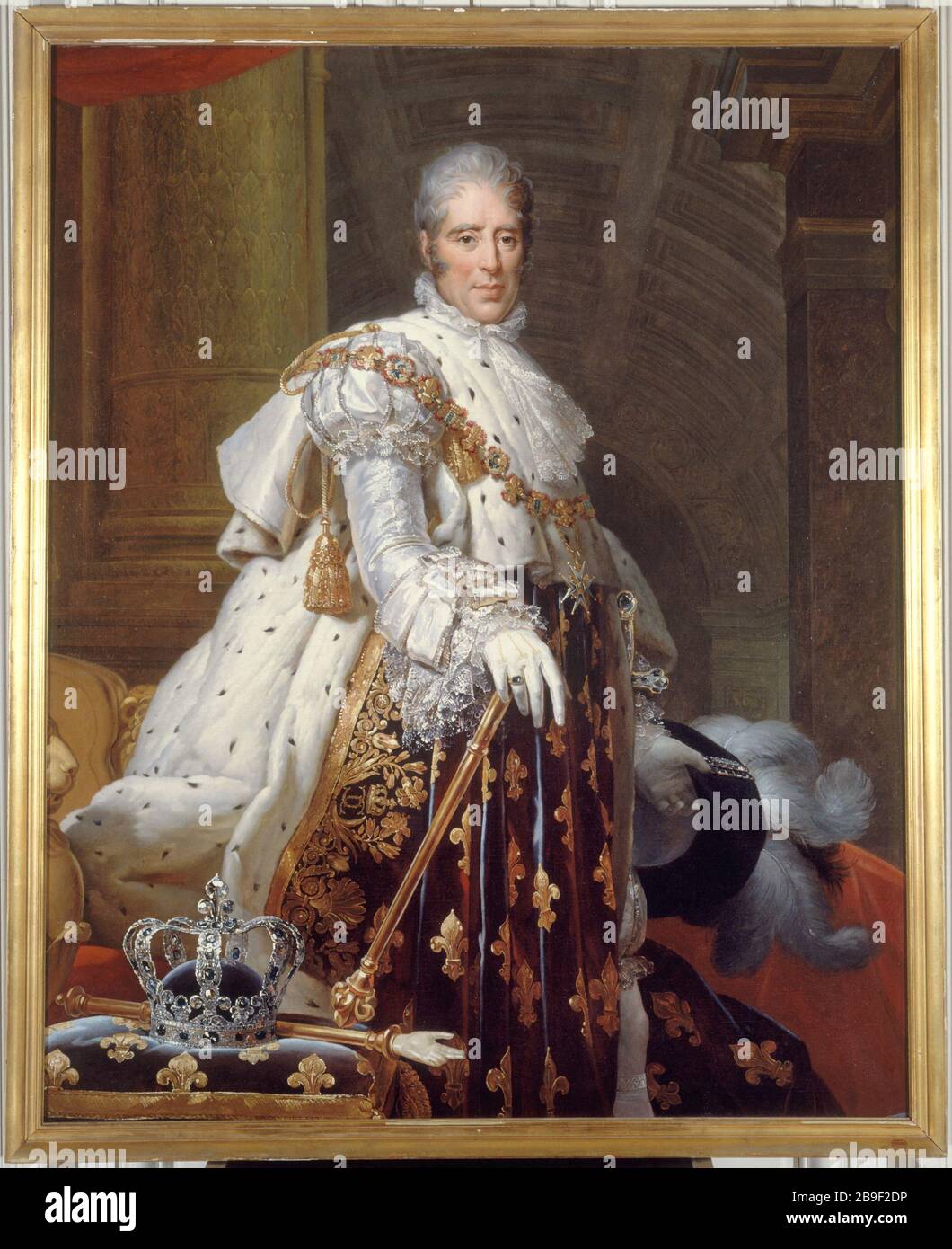 Charles X En Costume De Sacre Charles X Baron François Gérard (1770-1837). 'Charles X (1757-1836), roi de  France, en costume de sacre'. Huile sur étoile. Paris, musée Carnavalet  Photo Stock - Alamy