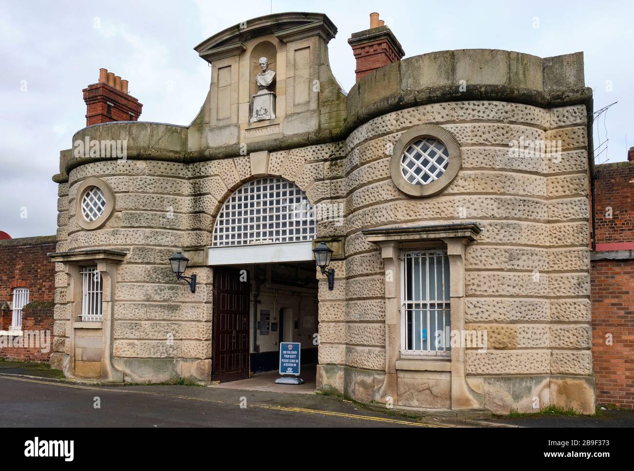 Prison de Shrewsbury, Dana, Shrewsbury, Shropshire Banque D'Images