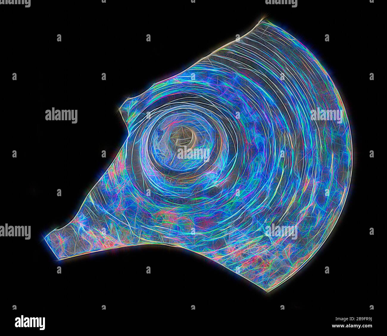 Pied de verre à boire clair, verre à boire verres à boire vaisselle conteneur sol trouver verre, archéologie Triangle de la ville de Rotterdam Pakkenbrug New Haven découverte archéologique dans le sol Nieuwe Haven 2ème cesspool (place) 22-08-1980 (appartenant à des maisons du côté sud de Nieuwe Haven Banque D'Images
