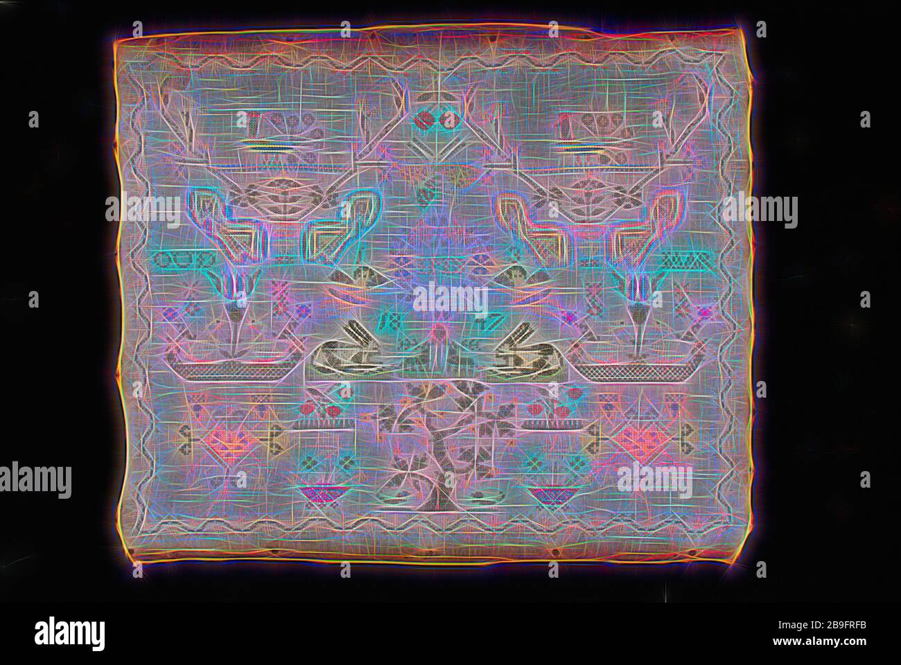 A travaillé dans l'échantillonneur de croix en soie fine de couleur sur coton blanc, modèle IMB 1847 marquée, échantillonneur de couture broderie coton soie, imagerie de croix broderie textile tour rectangulaire en coton blanc avec motif fines avec au-dessus et au-dessous de ralingue et ourlet gauche et droite de 0,3 cm . Le patch est en brodé avec de la soie brodée dans les couleurs noir rouge rouille mauve rose saumon rose saumon beige bleu moyen bleu foncé violet bleu vert vert foncé brun rouille jaune jaune jaune beige et jaune orange clair. Le chiffon est disposition symétrique avec des motifs brodés qui sont généralement Banque D'Images A travaillé dans l'échantillonneur de croix en soie fine de couleur sur coton blanc, modèle IMB 1847 marquée, échantillonneur de couture broderie coton soie, imagerie de croix broderie textile tour rectangulaire en coton blanc avec motif fines avec au-dessus et au-dessous de ralingue et ourlet gauche et droite de 0,3 cm . Le patch est en brodé avec de la soie brodée dans les couleurs noir rouge rouille mauve rose saumon rose saumon beige bleu moyen bleu foncé violet bleu vert vert foncé brun rouille jaune jaune jaune beige et jaune orange clair. Le chiffon est disposition symétrique avec des motifs brodés qui sont généralement Banque D'Images