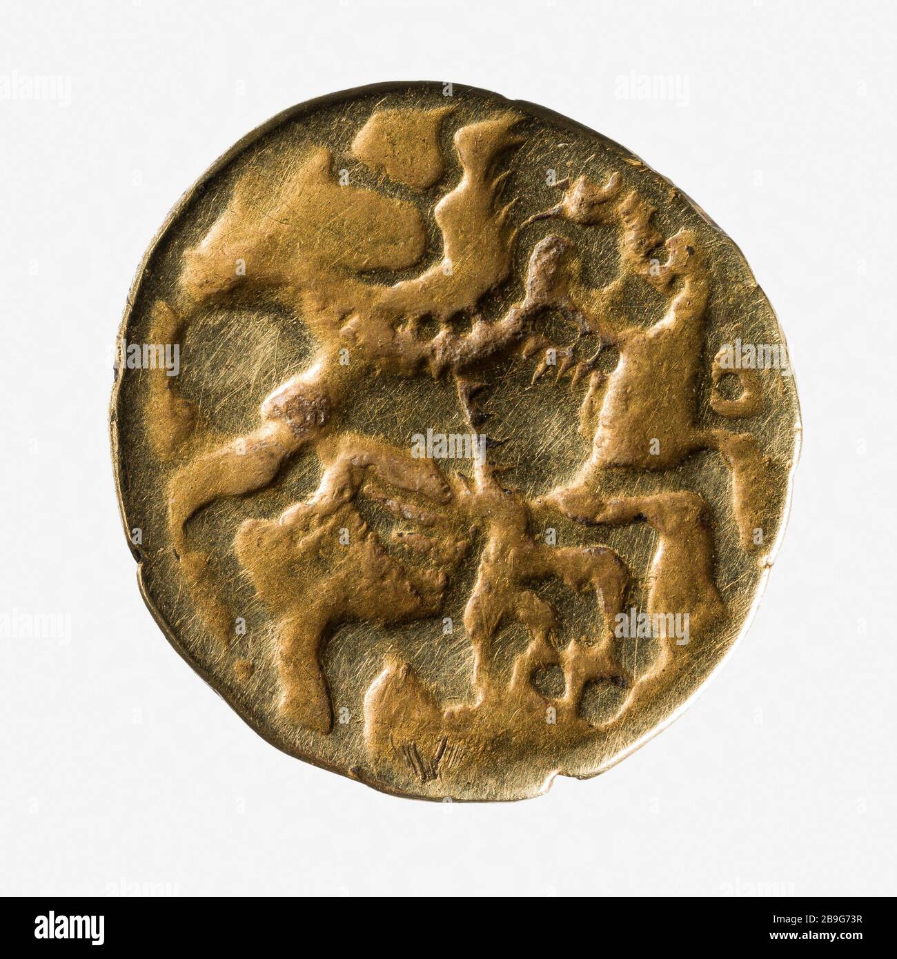 Quart de place de Veneti (Vannes), fin IInd siècle C.-B. J-C quart de rue de la Venète (Vannes), fin IIeme siècle C siècle av.J.-C. Ou bien, vers fin de l'IIe siècle av.J.-C. Paris, musée Carnavalet. Banque D'Images