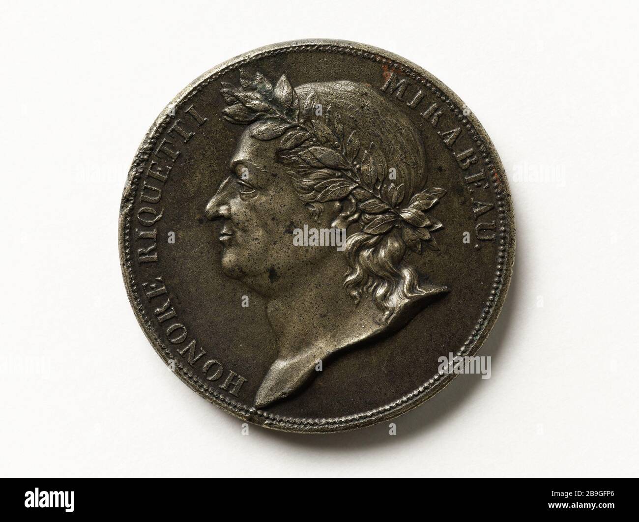 Monnaie de confiance à l'image de Mirabeau, 1792. Anonyme. Monnaie de confiance à l'effigie de Mirabeau, 1792. Rue de la cloche, 1792. Musée Carnavalet, Histoire de Paris. Banque D'Images Monnaie de confiance à l'image de Mirabeau, 1792. Anonyme. Monnaie de confiance à l'effigie de Mirabeau, 1792. Rue de la cloche, 1792. Musée Carnavalet, Histoire de Paris. Banque D'Images