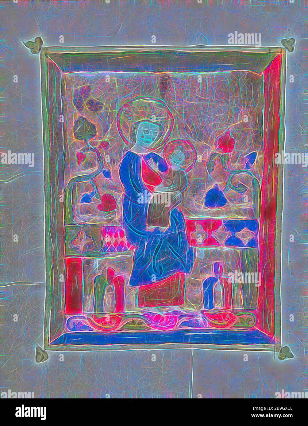 Allemand Vierge Et Enfant Artiste Non Identifie Allemand Fin Du Xive Siecle Tempera Et Or A L Encre Brune Sous Dessinant Et Lignes De Pointe Crayon En Plomb Sur Parchemin Dans L Ensemble 6 Allemand Vierge Et Enfant Artiste Non Identifie Allemand Fin Du Xive Siecle Tempera Et Or A L Encre Brune Sous Dessinant Et Lignes De Pointe Crayon En Plomb Sur Parchemin Dans L Ensemble 6