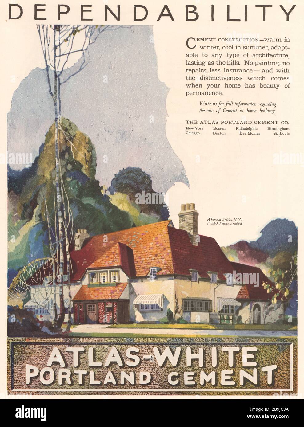 Ciment portland atlas Banque de photographies et d’images à haute