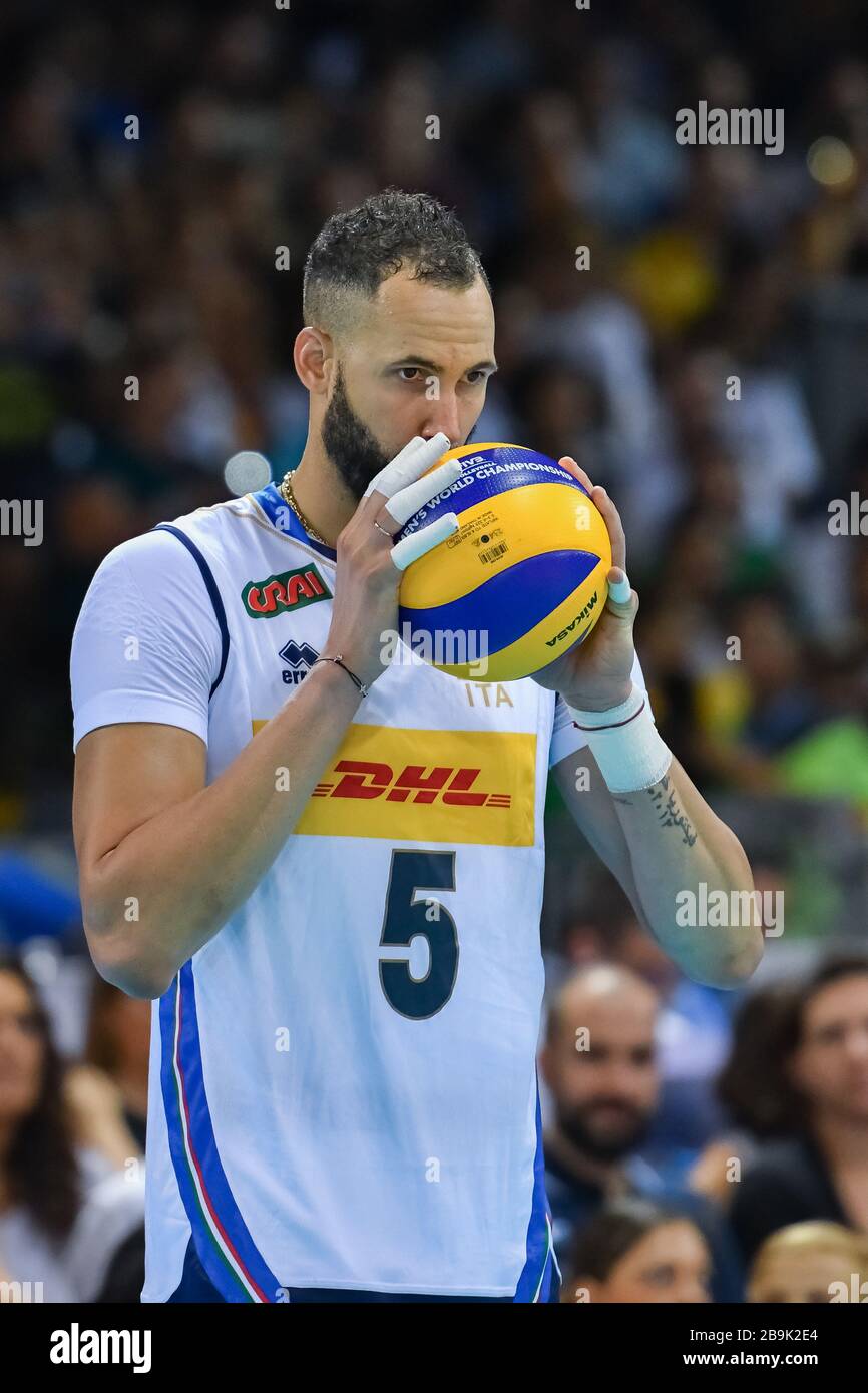 osmany juantorena pendant le Volleyball hommes Italie équipe saison 2019/20, italie, Italie, 01 Jan 2020, Volleyball Italien Volleyball équipe nationale Banque D'Images