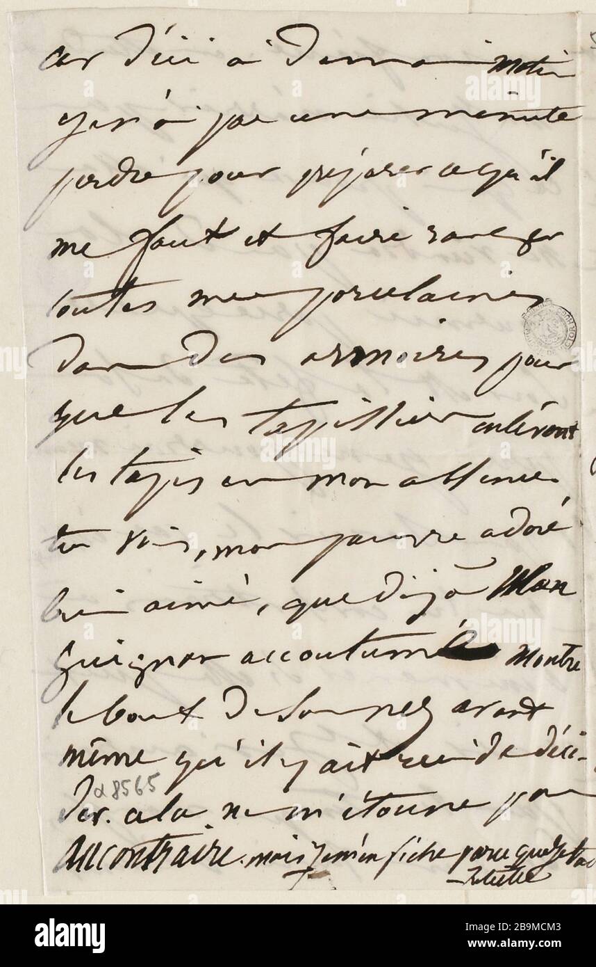 24 juin 8 matin ? [1851] Banque D'Images