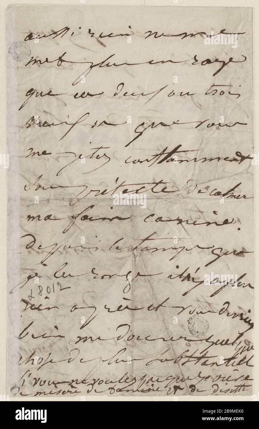 25 novembre Jeudi midi? [1847] Banque D'Images