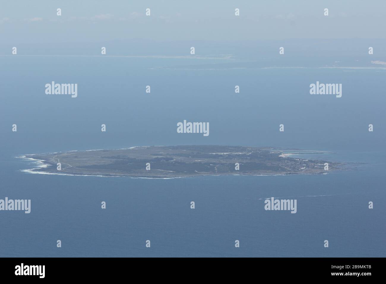 Prison de Robben Island, le Cap Banque D'Images