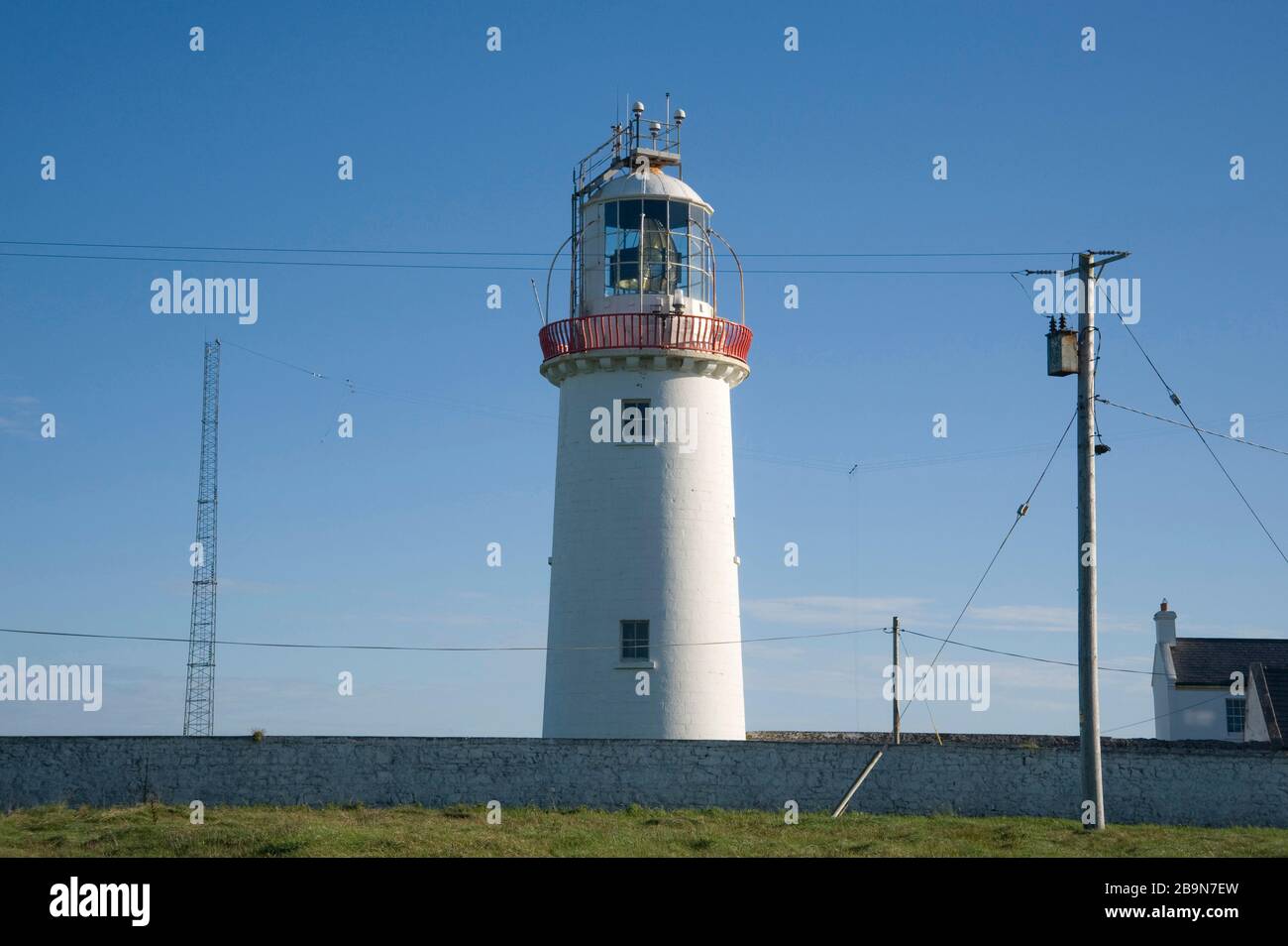 Phare de Loop Head dans le comté de Clare Irlande Banque D'Images