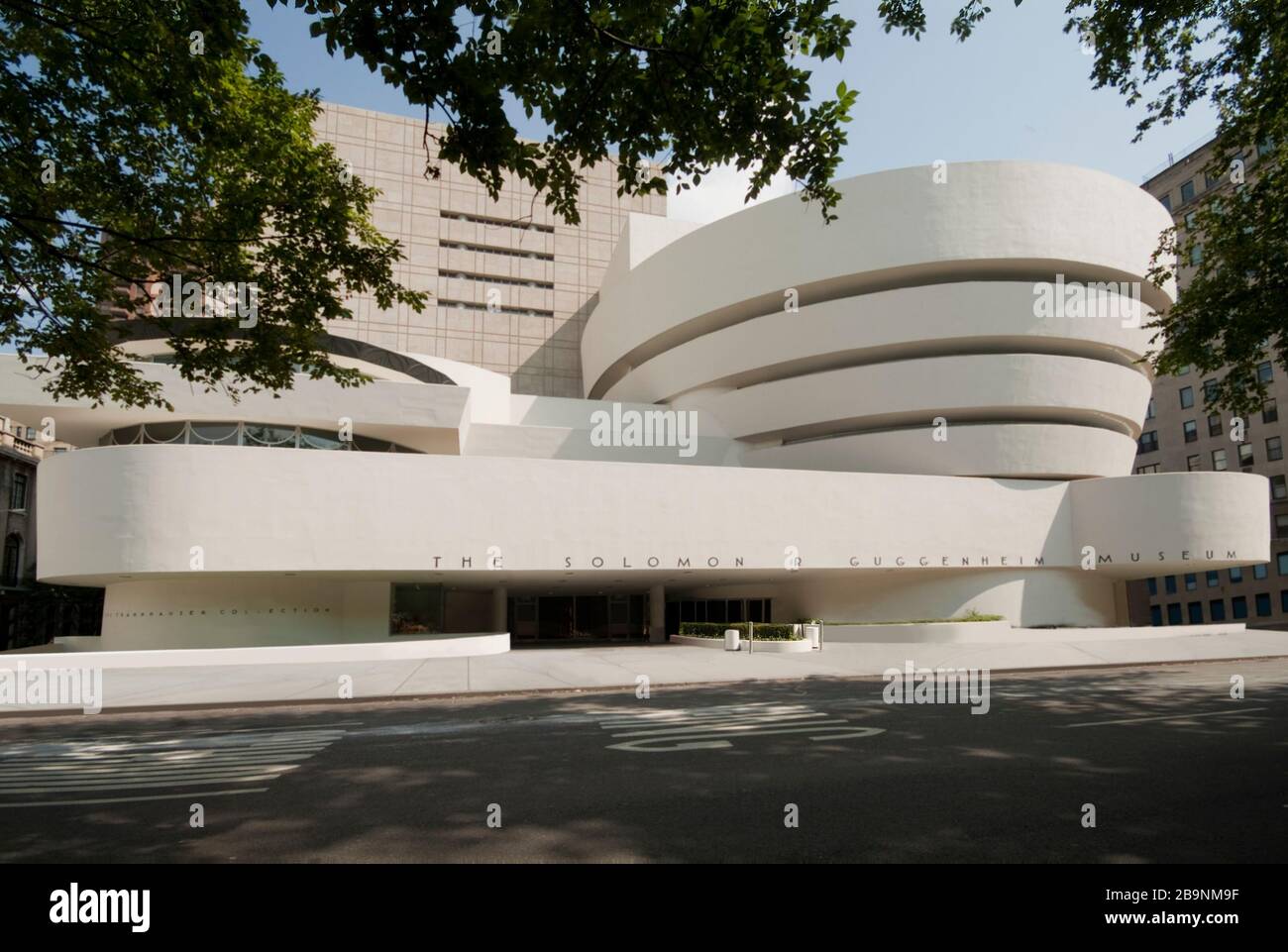 Musée Guggenheim vide Banque D'Images