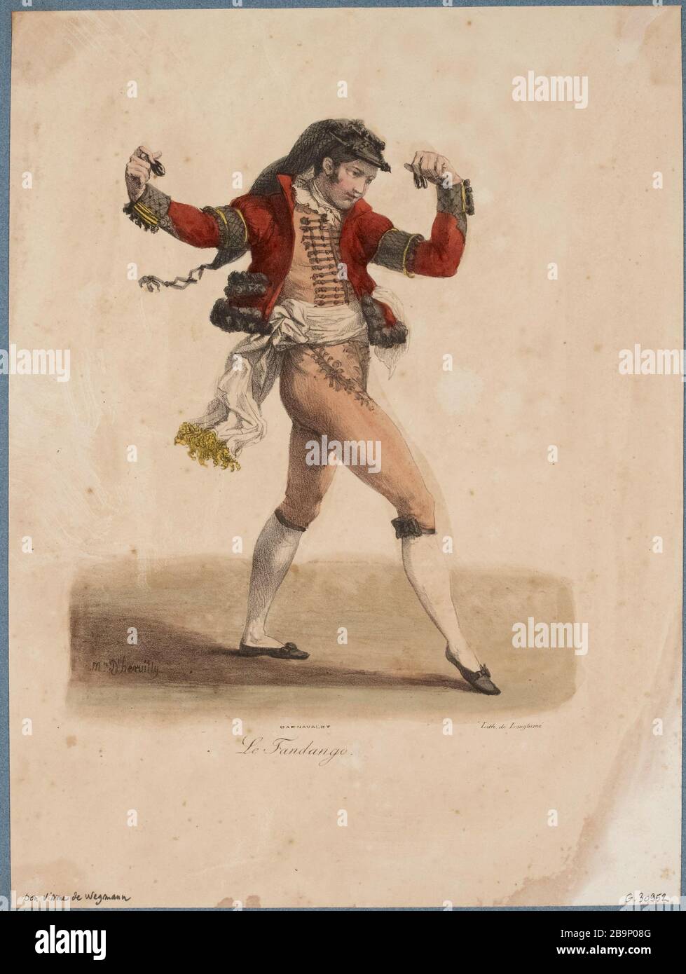 Le Fandango. Banque D'Images