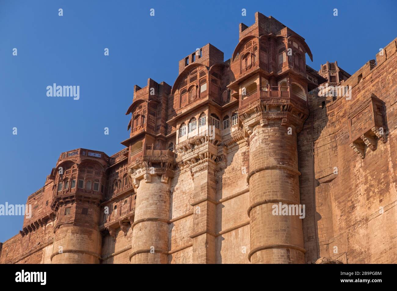 Fort Mehrangarh Jodhpur Rajasthan Inde Banque D'Images