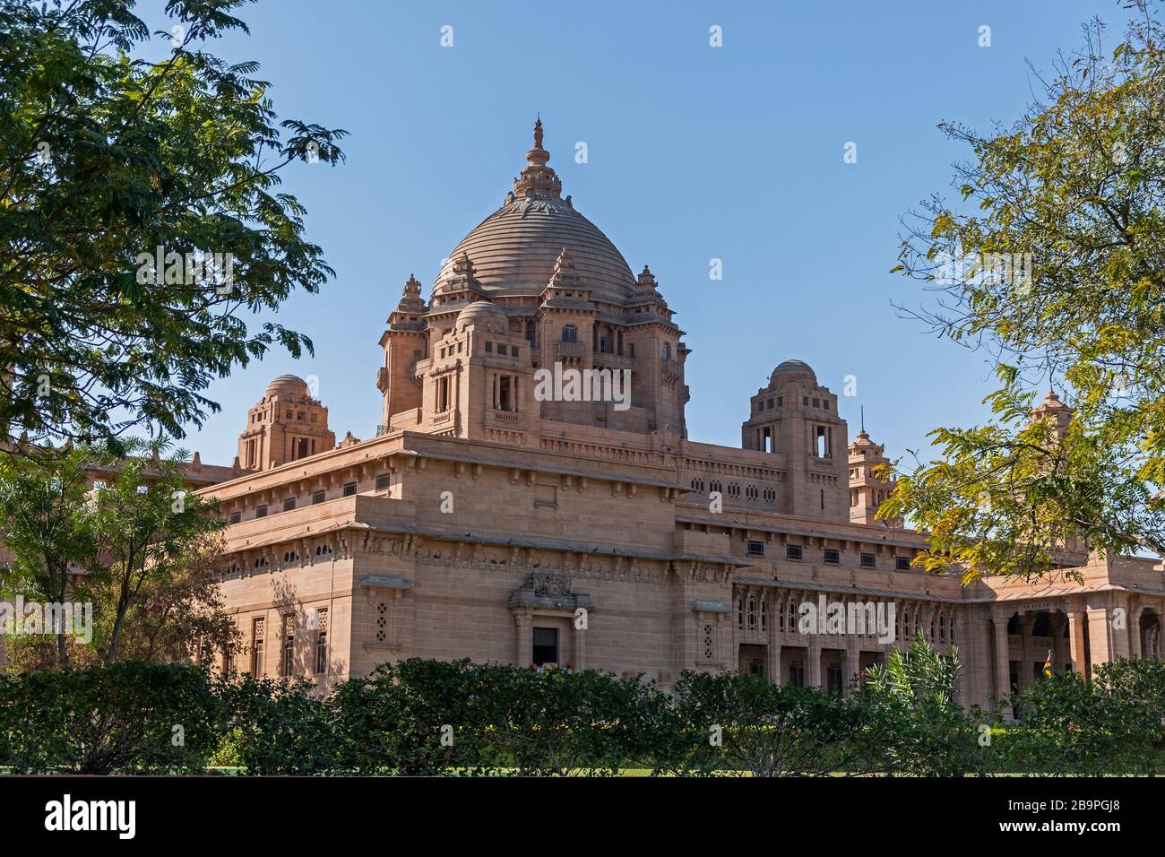 Umaid Bhawan Palace Jodhpur Rajasthan Inde Banque D'Images