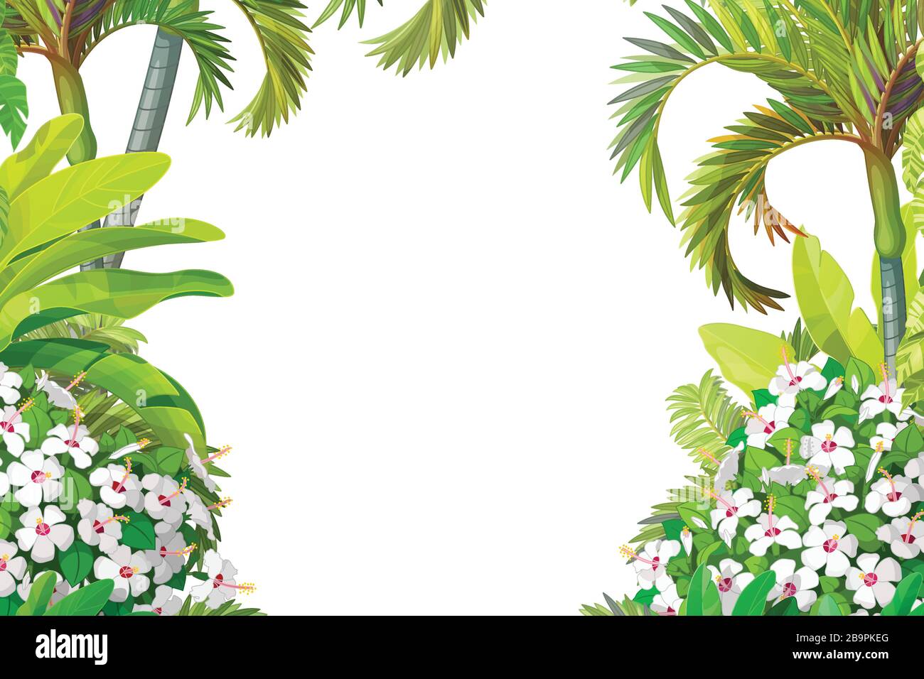 Fond de la bordure de la mer vectorielle. Dessin animé été clip art Illustration de Vecteur