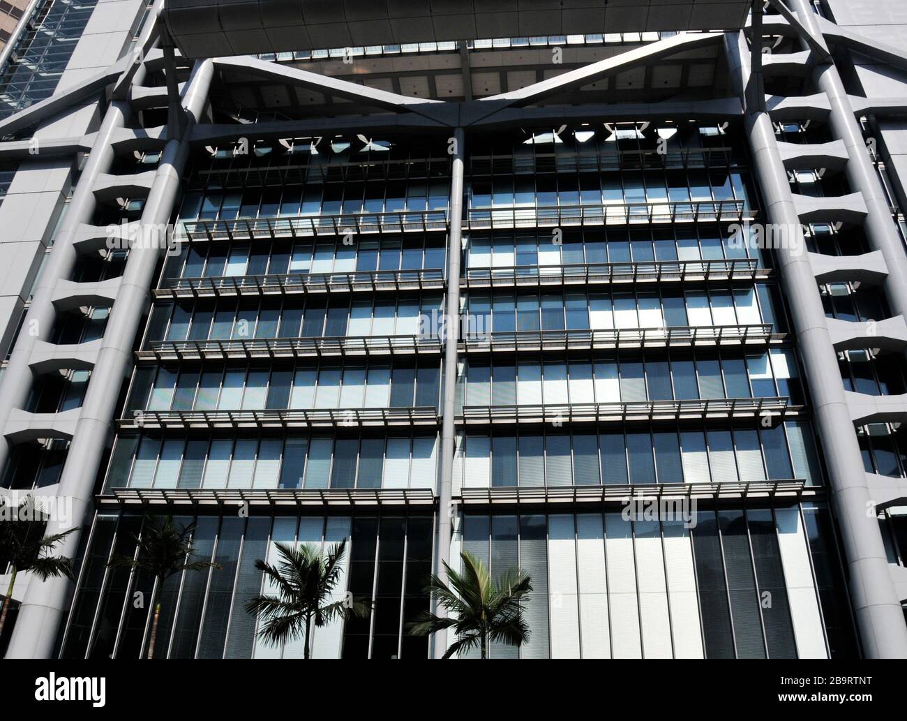 HSBC Bank, île de Hong Kong, Chine Banque D'Images