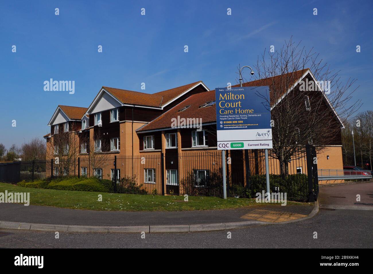 Milton court Care Home, Kents Hill, Milton Keynes Banque D'Images