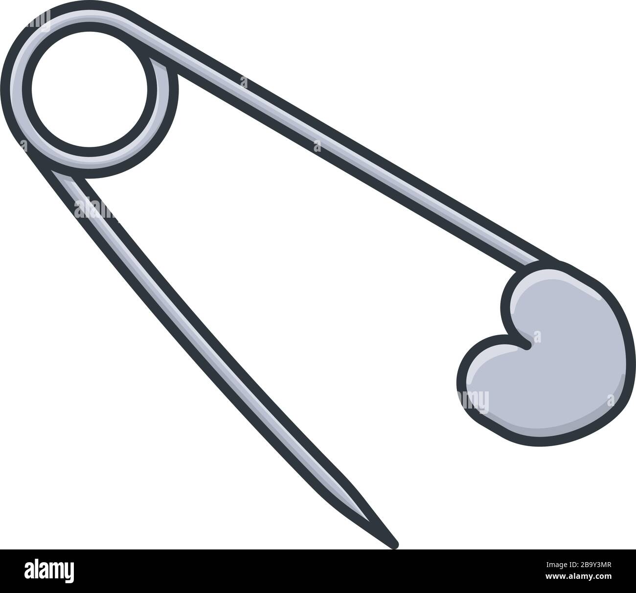 Illustration vectorielle isolée de l'axe de sécurité pour la journée de l'axe de sécurité le 10 avril. Illustration de Vecteur