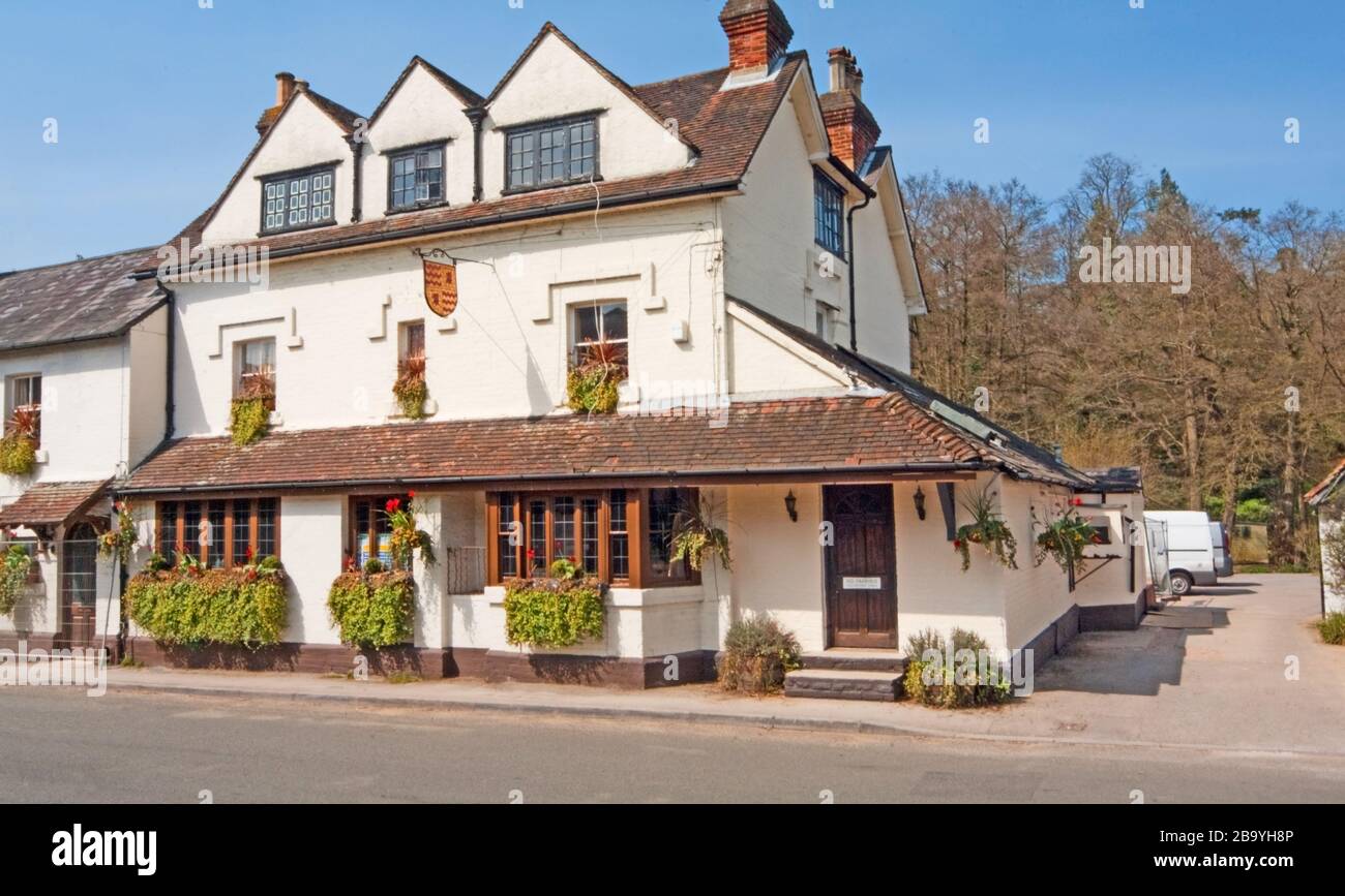 Albury Surrey, Bureau de Bbilding Banque D'Images