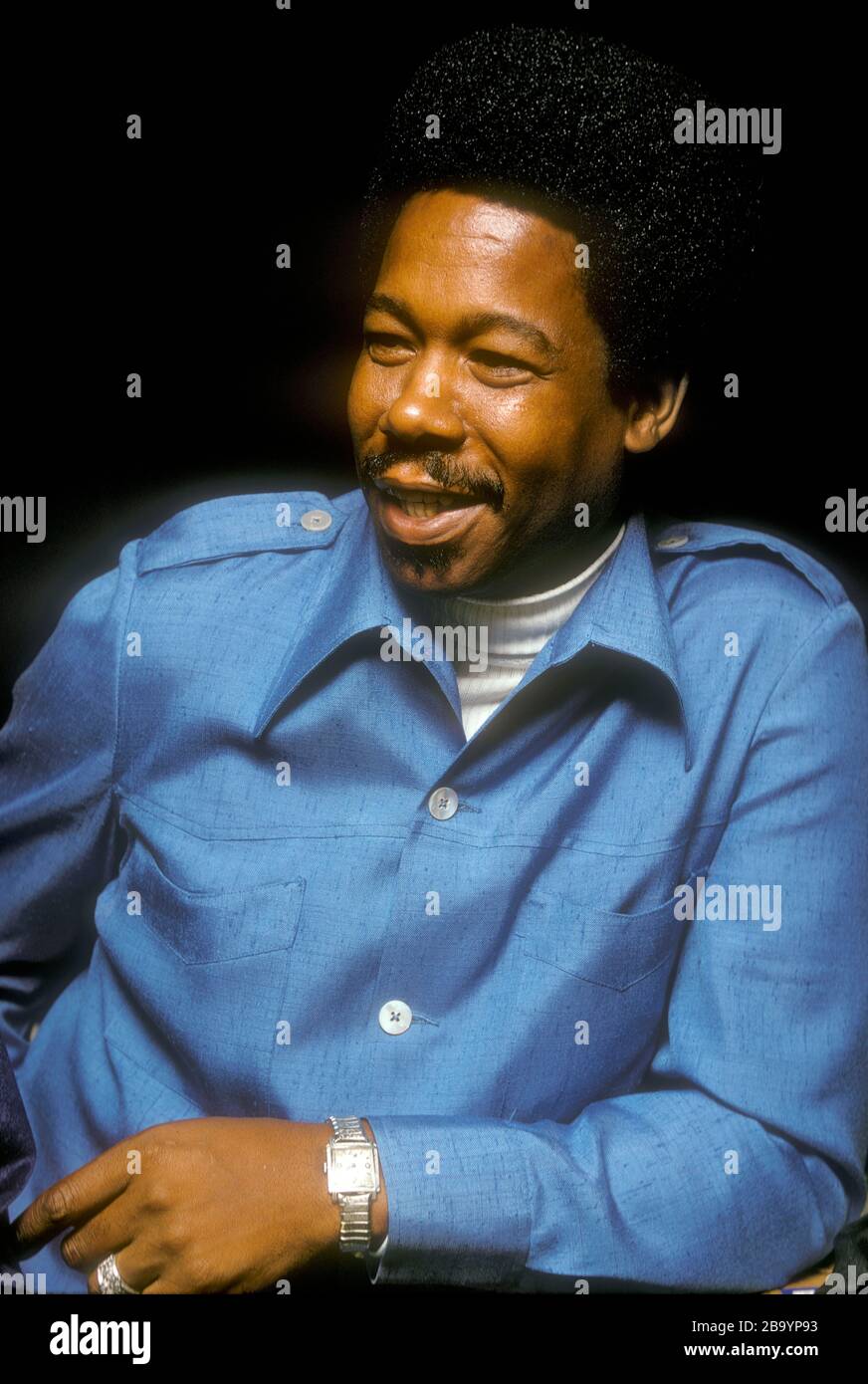 Eddie Floyd Stax Records artiste d'enregistrement 1973 Banque D'Images