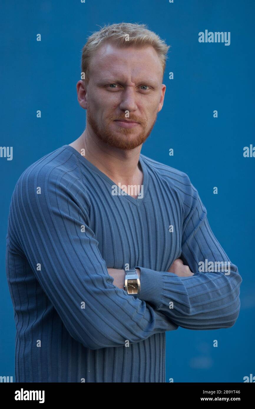 Kevin McKidd, au Edinburgh International Film Festival, Édimbourg, Écosse, août 2003. Banque D'Images