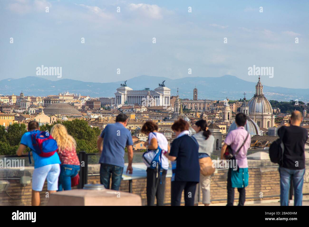 Paysage urbain, Rome, Latium, Italie, Europe Banque D'Images