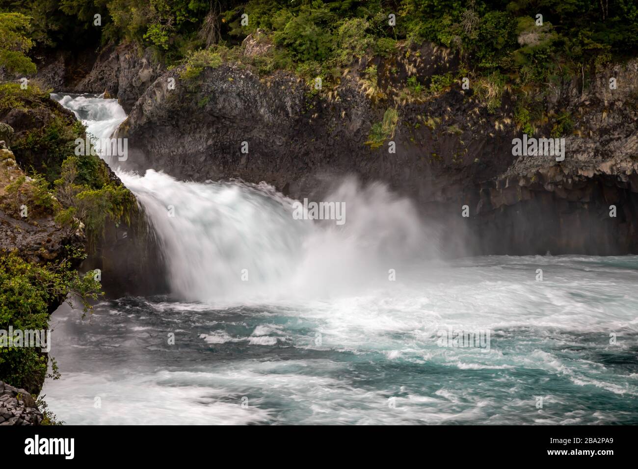 Petrohue Rapids Banque D'Images