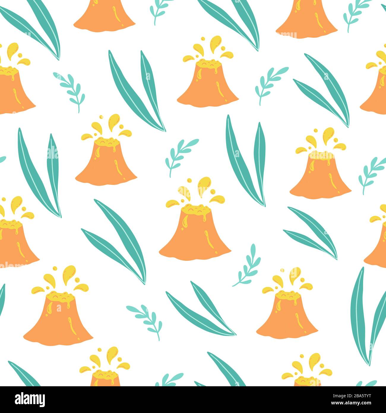 Motif fleuri simple sans couture pour un motif textile et un motif papier peint. Illustration vectorielle. Illustration de Vecteur