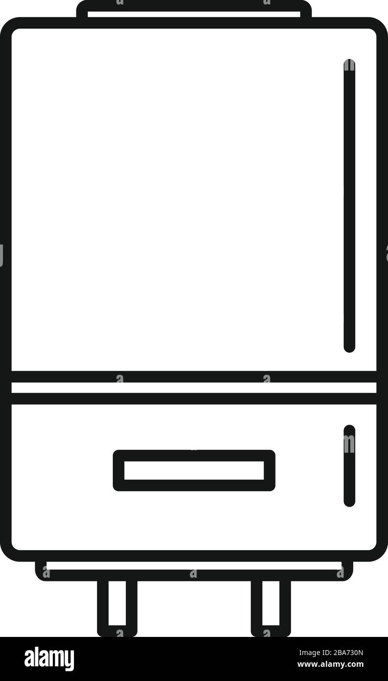 Icône de la technologie de chaudière. Présenter l'icône vectorielle de la technologie de chaudière pour la conception de sites Web isolés sur fond blanc Illustration de Vecteur