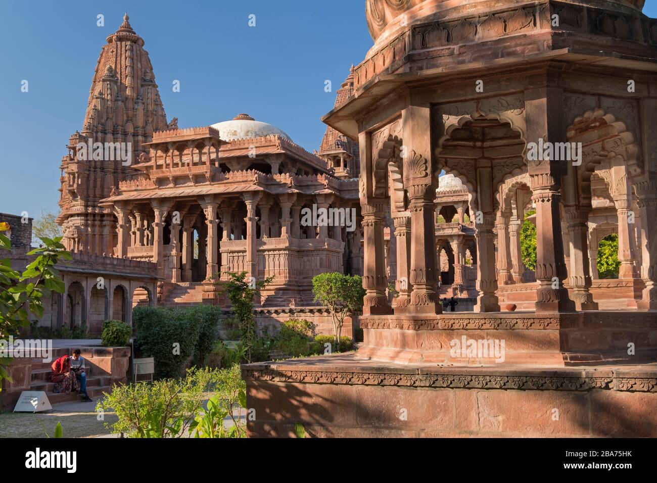 Mandore Garden Jodhpur Rajasthan Inde Banque D'Images